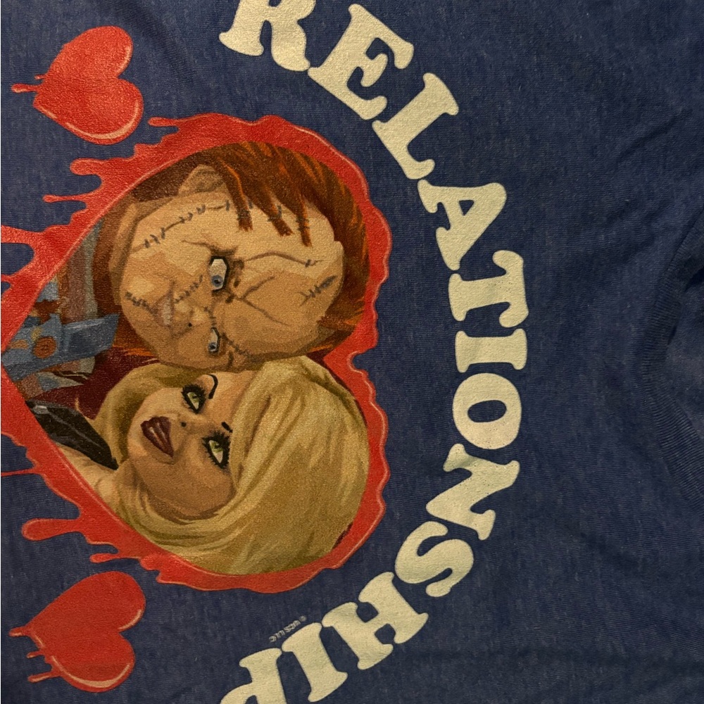 New chucky&bride shirt